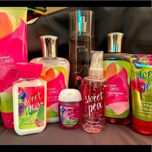 Brand New Sweet Pea Bath & Body Works Set